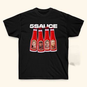5SOS Tour Shirt, 5Sauce 5SOS Meme Tee, 5 Seconds Of Summer Merch TShirt